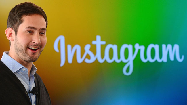 Kevin Systrom, Instagram, tokoh