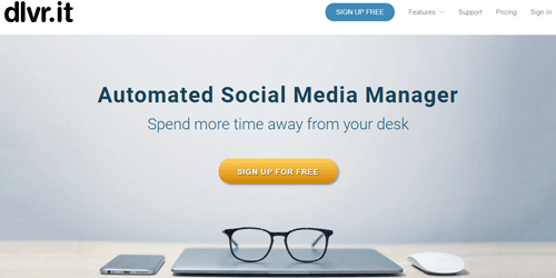 dlvr.it , Posting otomatis artikel blog ke Facebook, Twitter, dan Google