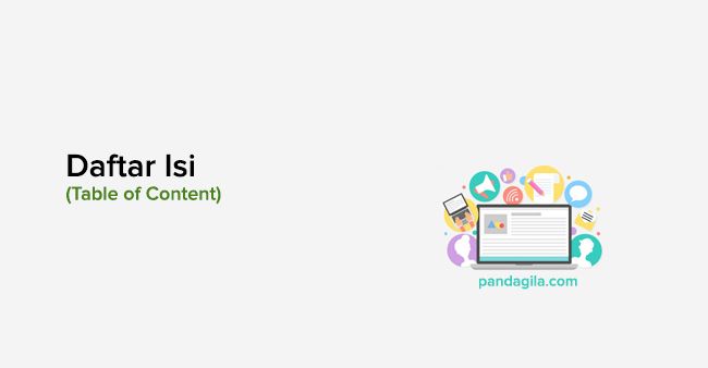 Cara membuat daftar isi postingan dan laman di WordPress