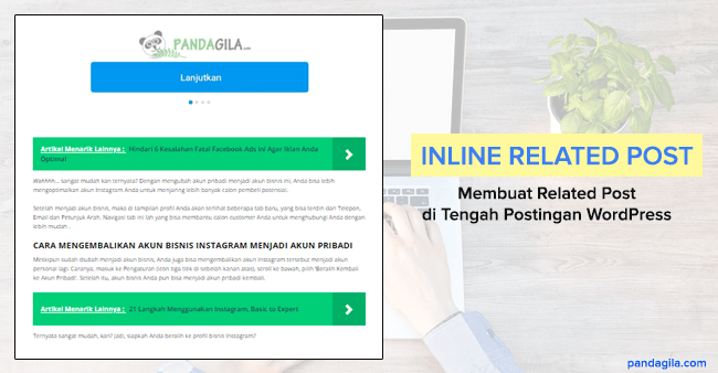 Memasang Related Post di Tengah- Tengah Postingan