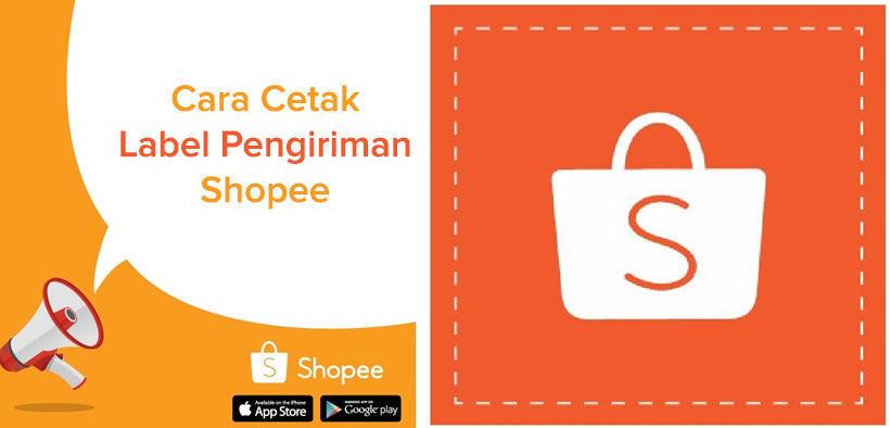 Cetak label pengiriman di Shopee dengan J&T dan JNE