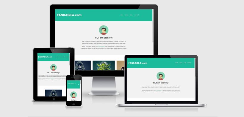 Theme website responsive terbaik